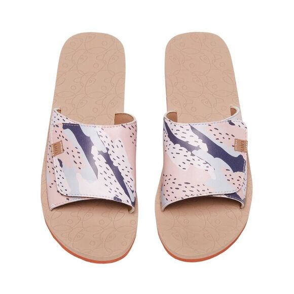 UIN Women's Flip Flops Beach Summer Slippers Non Slip (PINK BEACH BLANES III) - Picture 1 of 7